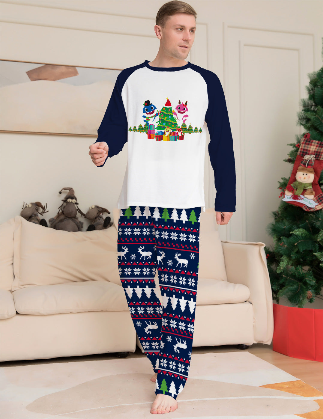 Family Matching Christmas Pajamas Set