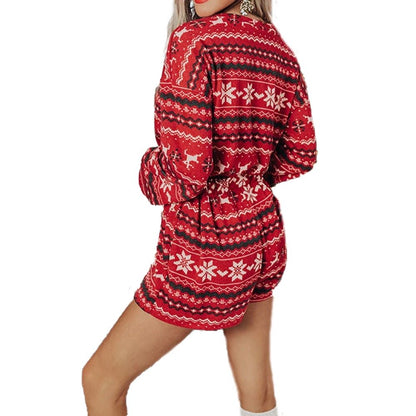 Women Christmas Pajama Set