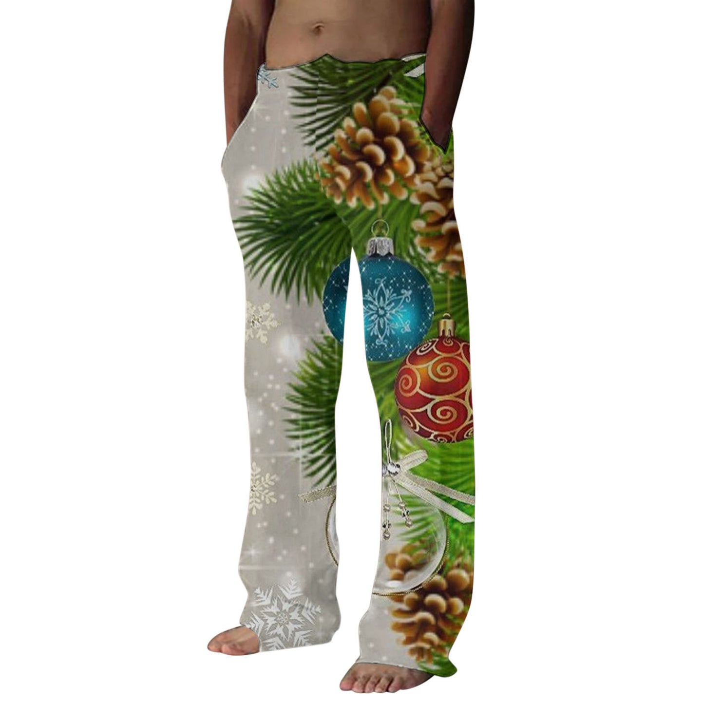 New Year Christmas Bell Pajama Pants