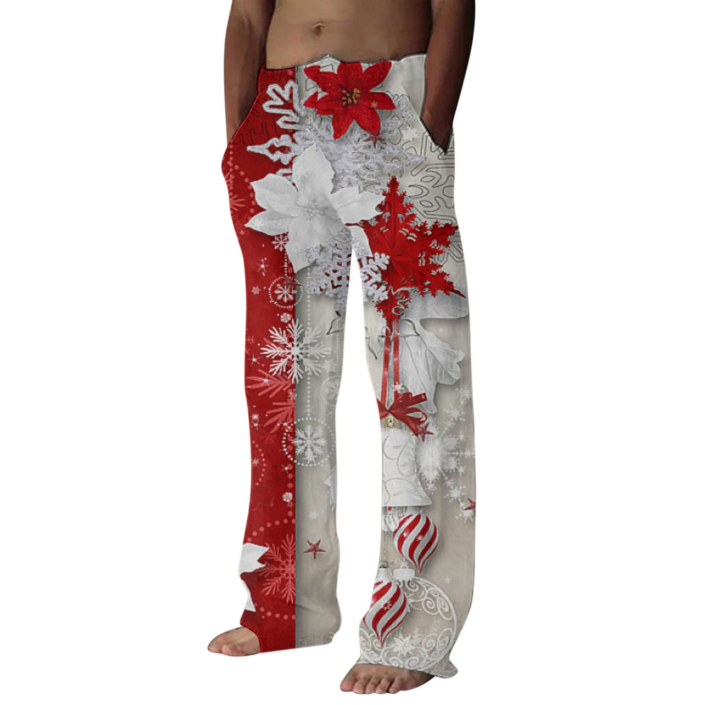 New Year Christmas Bell Pajama Pants