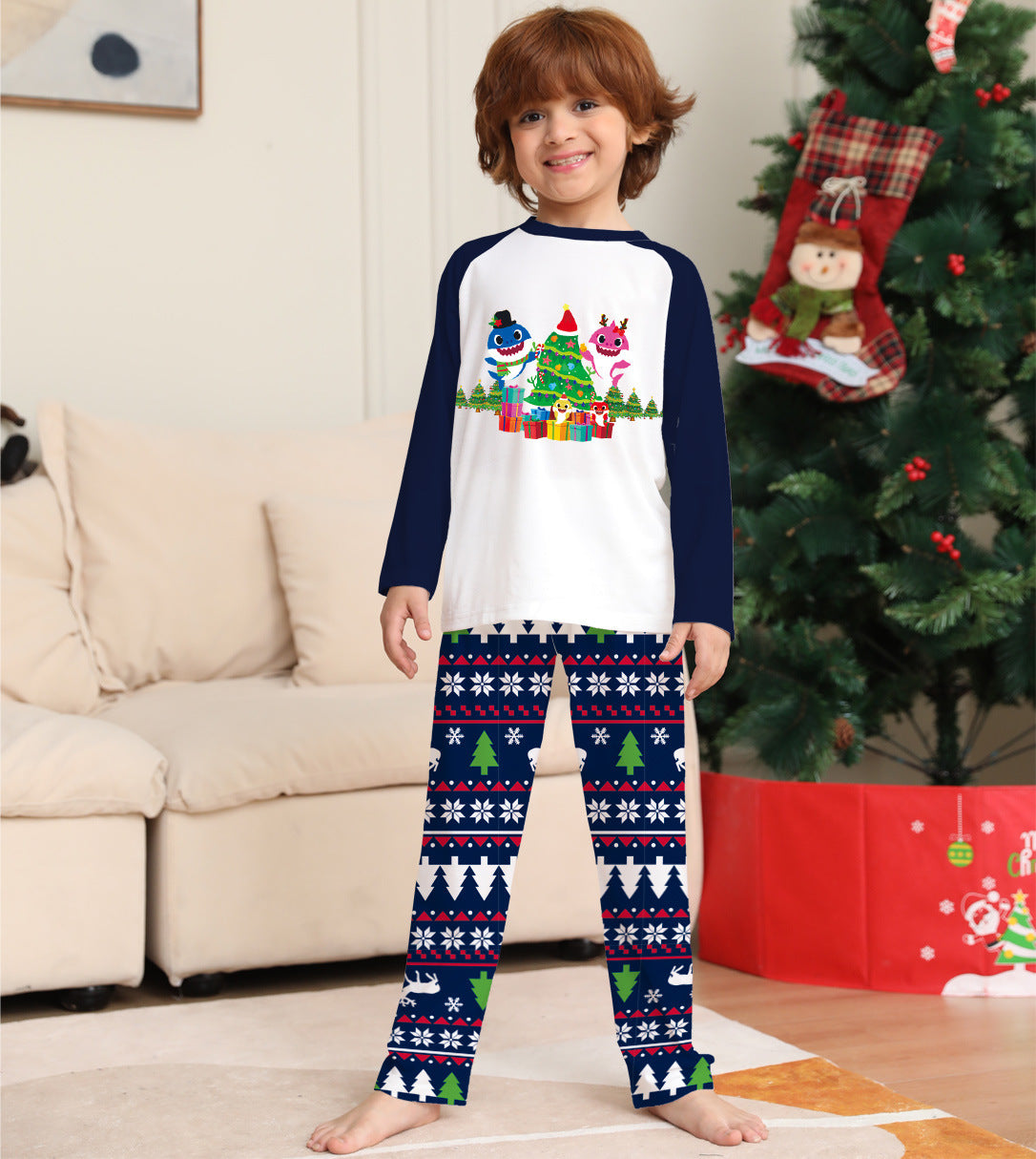 Family Matching Christmas Pajamas Set