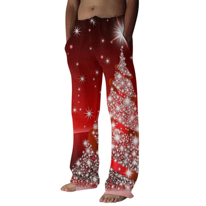 New Year Christmas Bell Pajama Pants