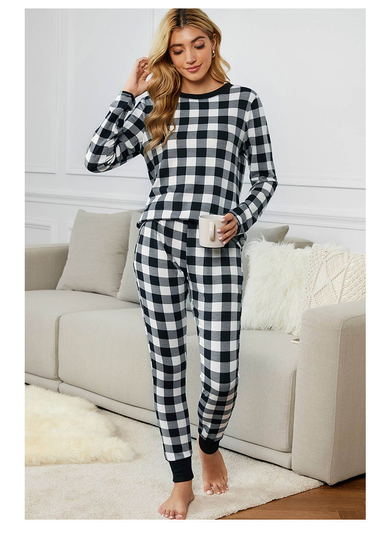 Christmas Long-sleeved Pajamas For Women