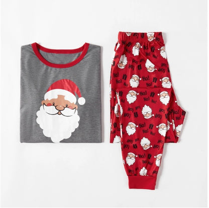 Christmas Printed Child Long Sleeve Pajama Set