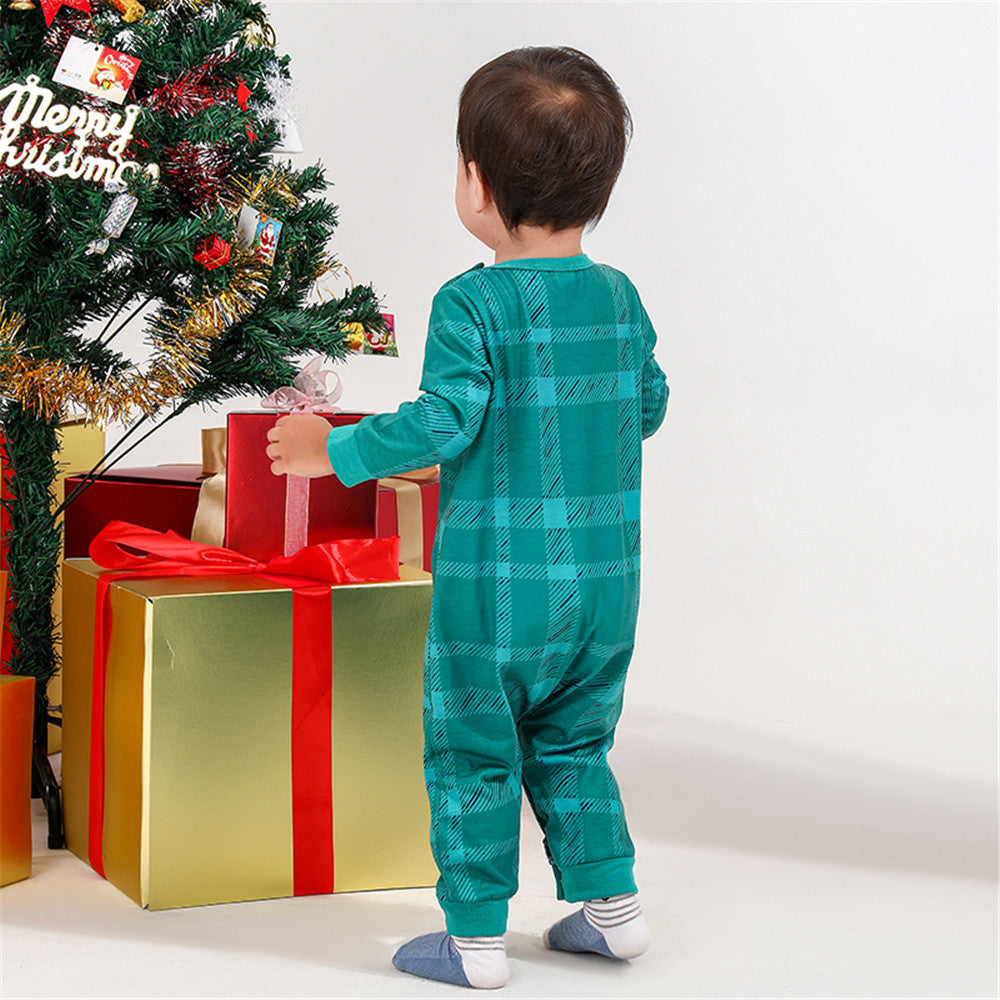 Family Christmas Dinosaur Pajama Set