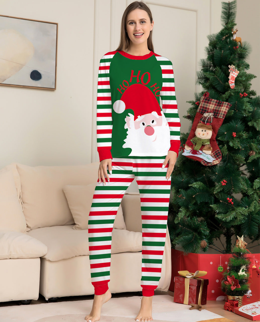 Family Christmas Pajamas Matching Set