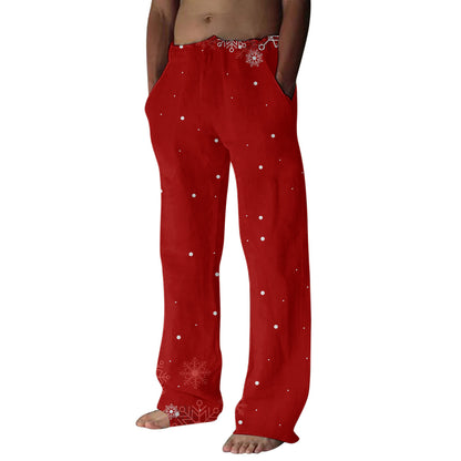 New Year Christmas Bell Pajama Pants